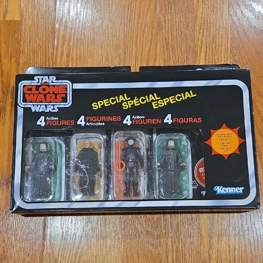 Star Wars Clone Wars Action Figures Set by Kenner